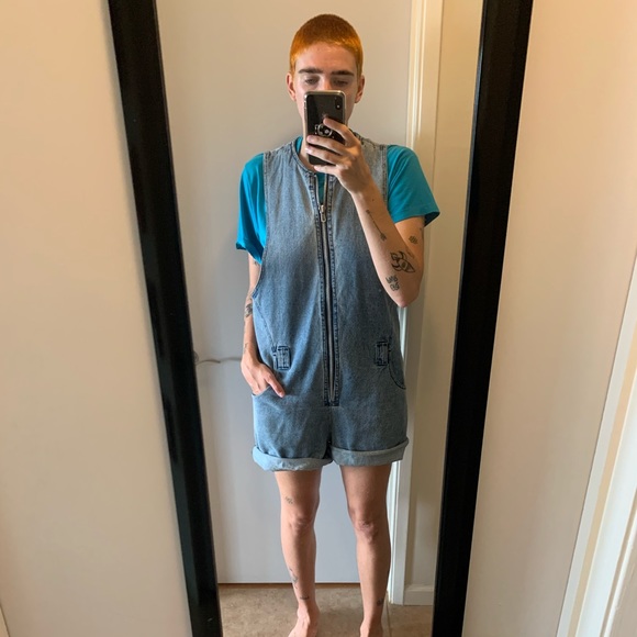 Vintage Denim - Vintage shortall. Vintage Denim - Vintage shortall.